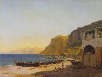 Vista de Marina Grande, Capri